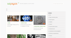 Desktop Screenshot of biciplegable.es